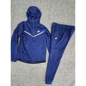 Nike Sportswear Tech Icon Windrunner Men's Sz M Hoodie and Pants Set AQ0823 455